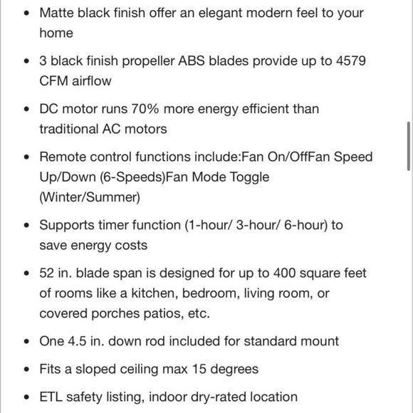 Aerofanture Low Profile Sleek Modern Ceiling Fan in Sage Green NEW - Picture 5 of 8